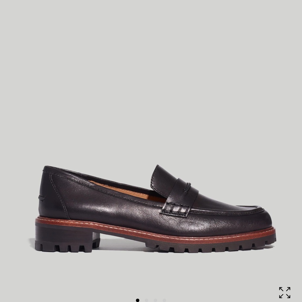 New madewell The Corinne Lugsole Loafer size 10.5 - Picture 4 of 5